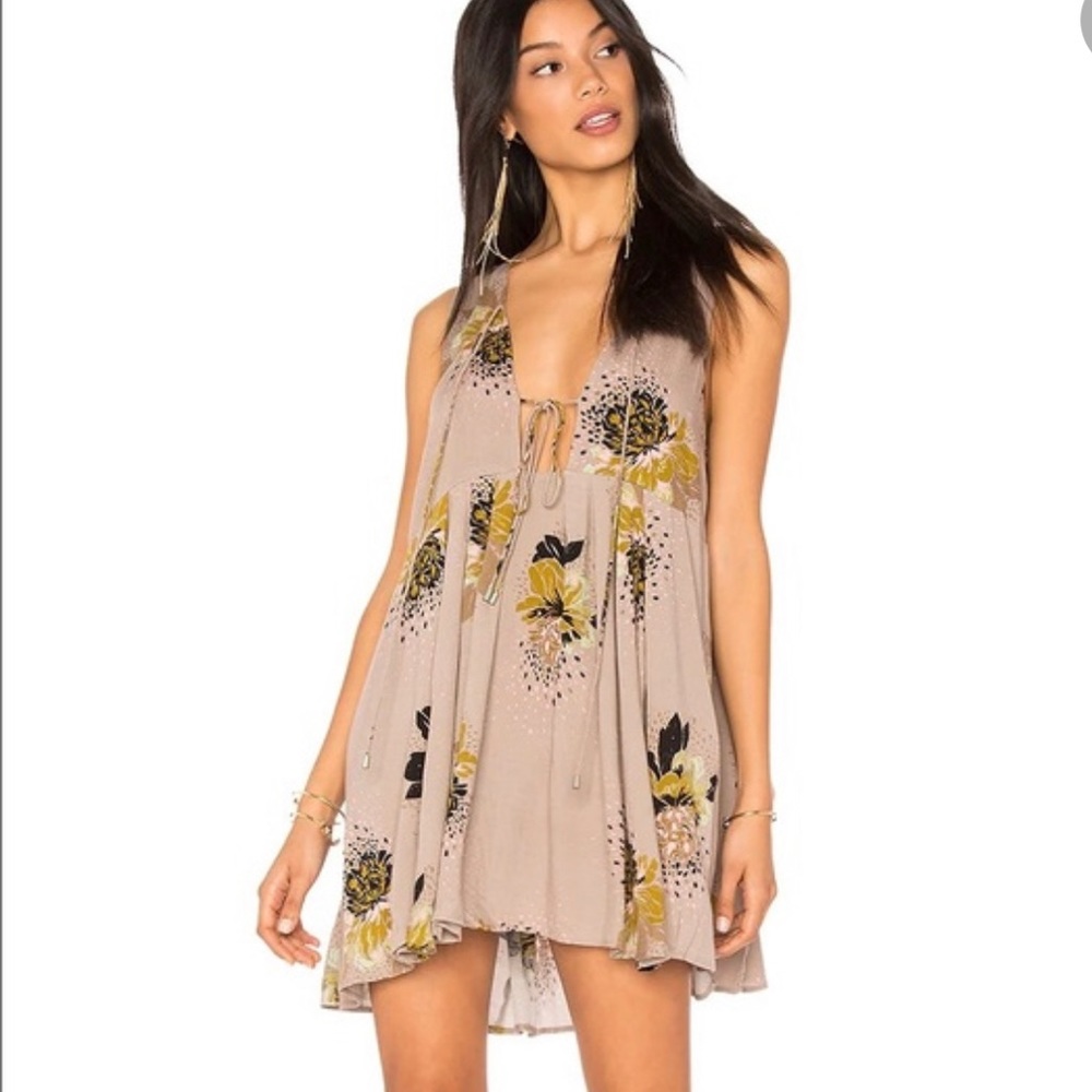 Free People Lovely Day Tank Top Tunic M